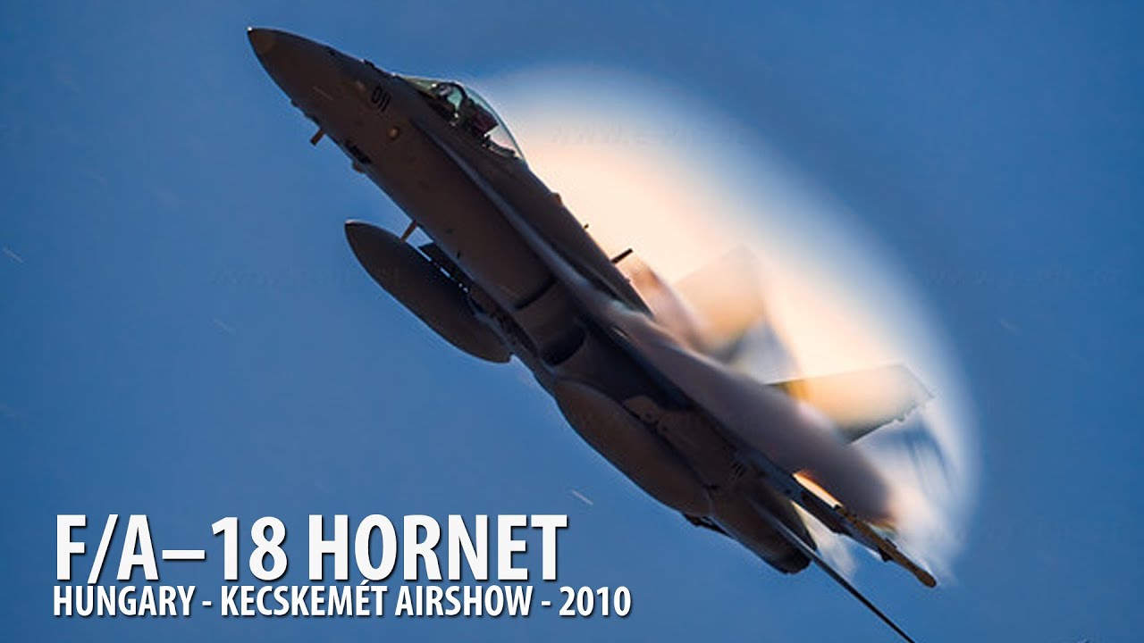 McDonnell Douglas F/A-18C HORNET - solo display - Hungary Airshow- Kecskemét 2010
