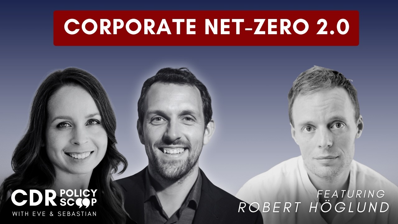 Rethinking Corporate Net Zero - with Robert Höglund