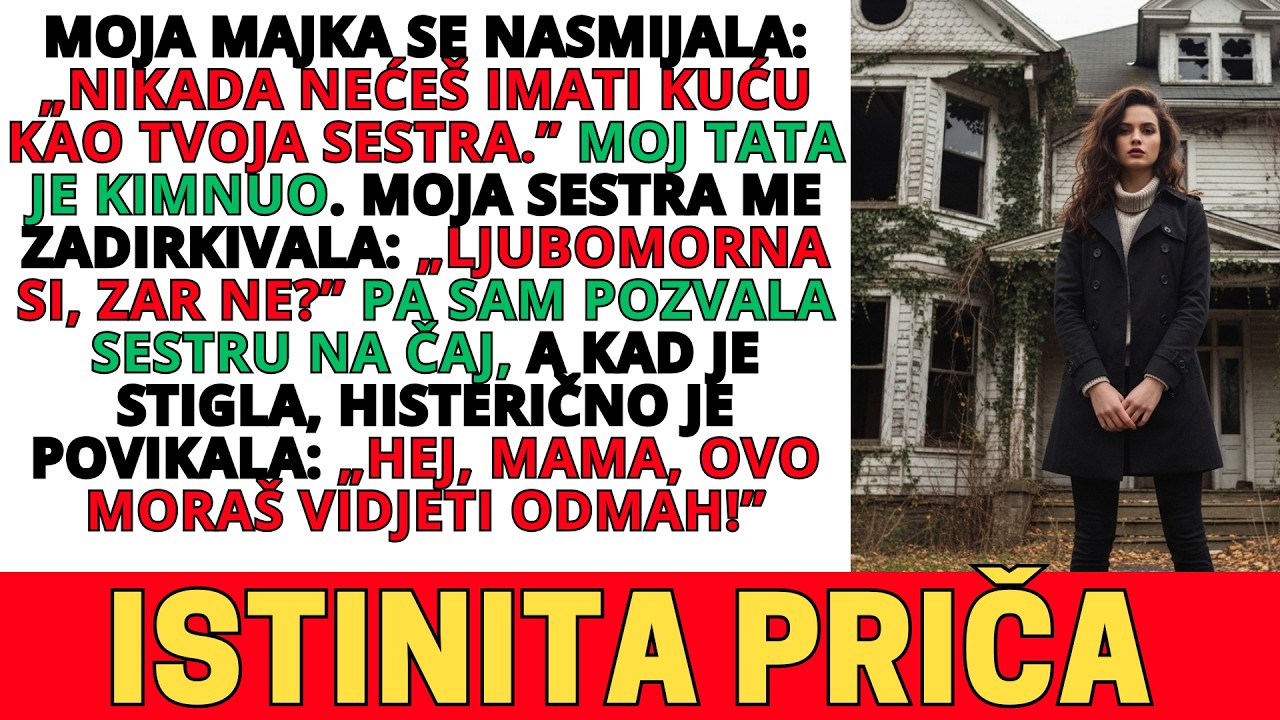 RODITELJI SU ME PODCJENJIVALI: 