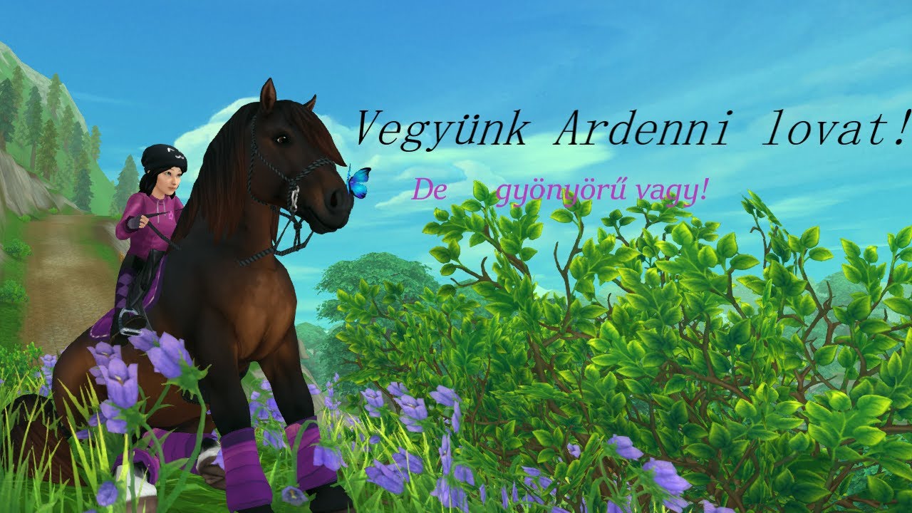 Itt vannak az Ardenni lovak! 🦋