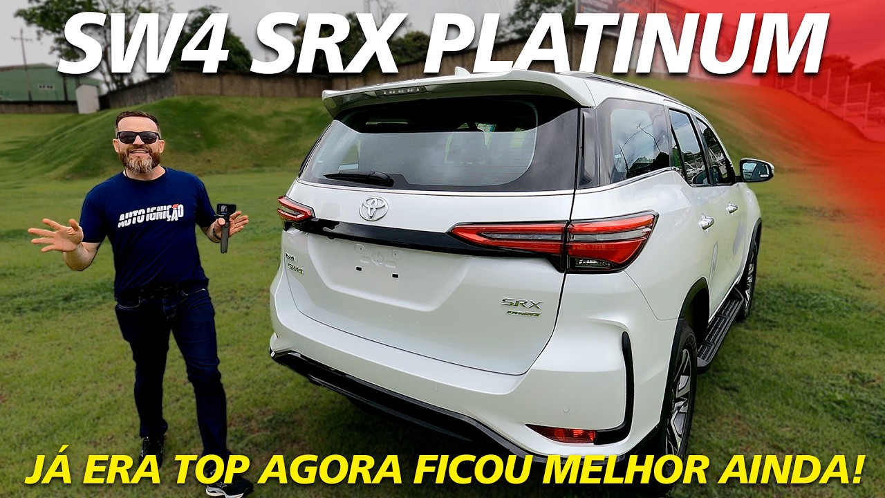 TOYOTA SW4 SRX PLATINUM 2024 - Novo Modelo Ficou Ainda Melhor!