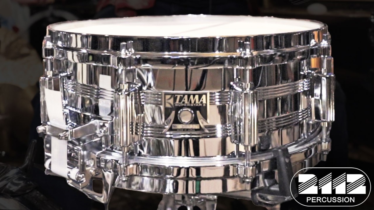 Tama 50th Anniversary Limited Mastercraft Steel Snare Drum 5x14