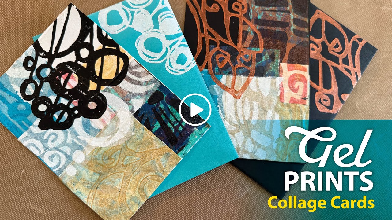 Create Bold Mixed Media with Klimt-Inspired Foam Stamps!–Tutorial Tidbits