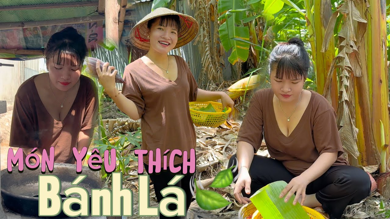 Món sở thích Thèm Là Vào Bếp Làm…Bánh Lá Rau Mơ #ngocthamvlog #viral 
