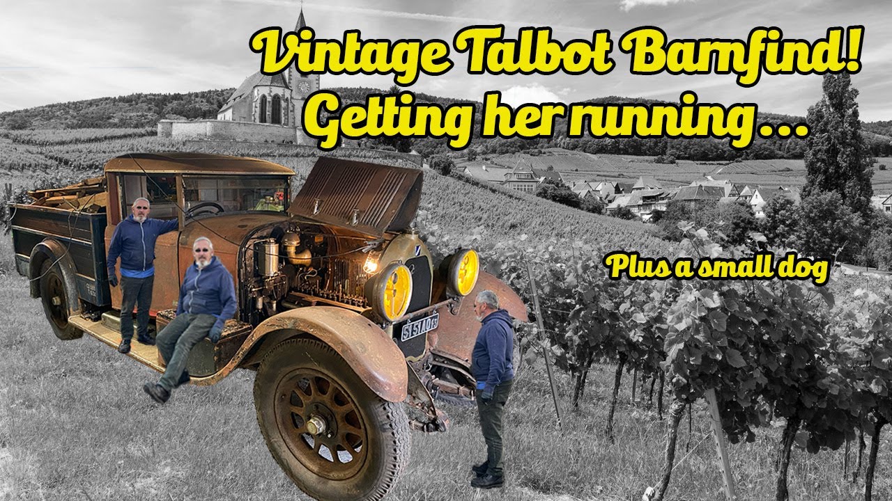 The UK's Number One Barnfind Specialist Strikes Again! 1926 Talbot Darracq.