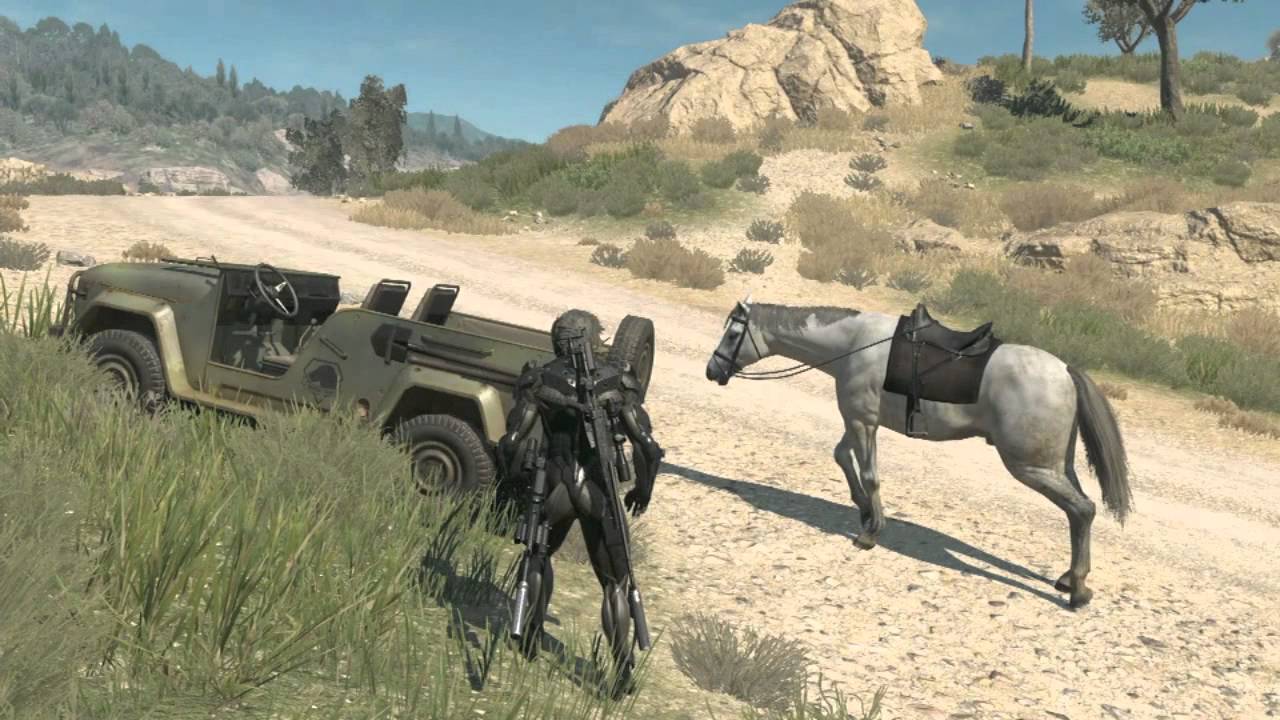Mgs5 Speed Test/ Experiment (Car, D-Horse, Raiden Suit)