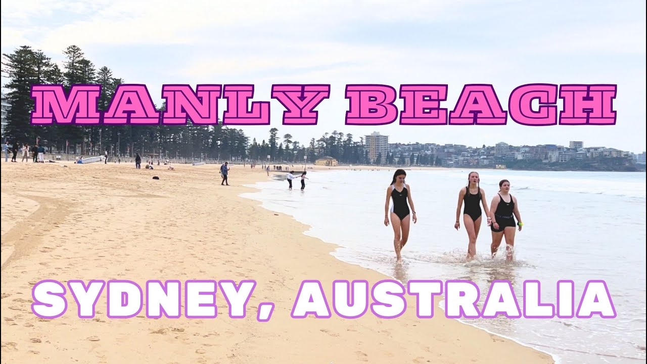 Manly Beach Sydney, Australia - 4K Walking Tour