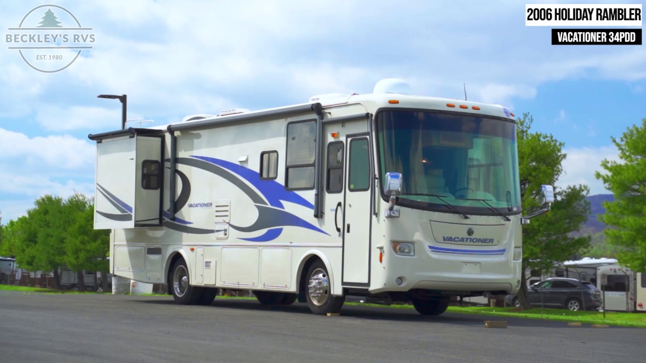 Previously Enjoyed 2006 Holiday Rambler Vacationer 34PDD at Beckley's RVs