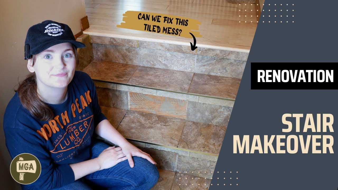 Step-by-Step Stair Makeover | Tread Caps, Risers & Trim
