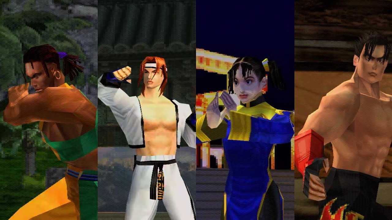 Tekken 3 ( ps 5 ) - All Characters intros & Win poses