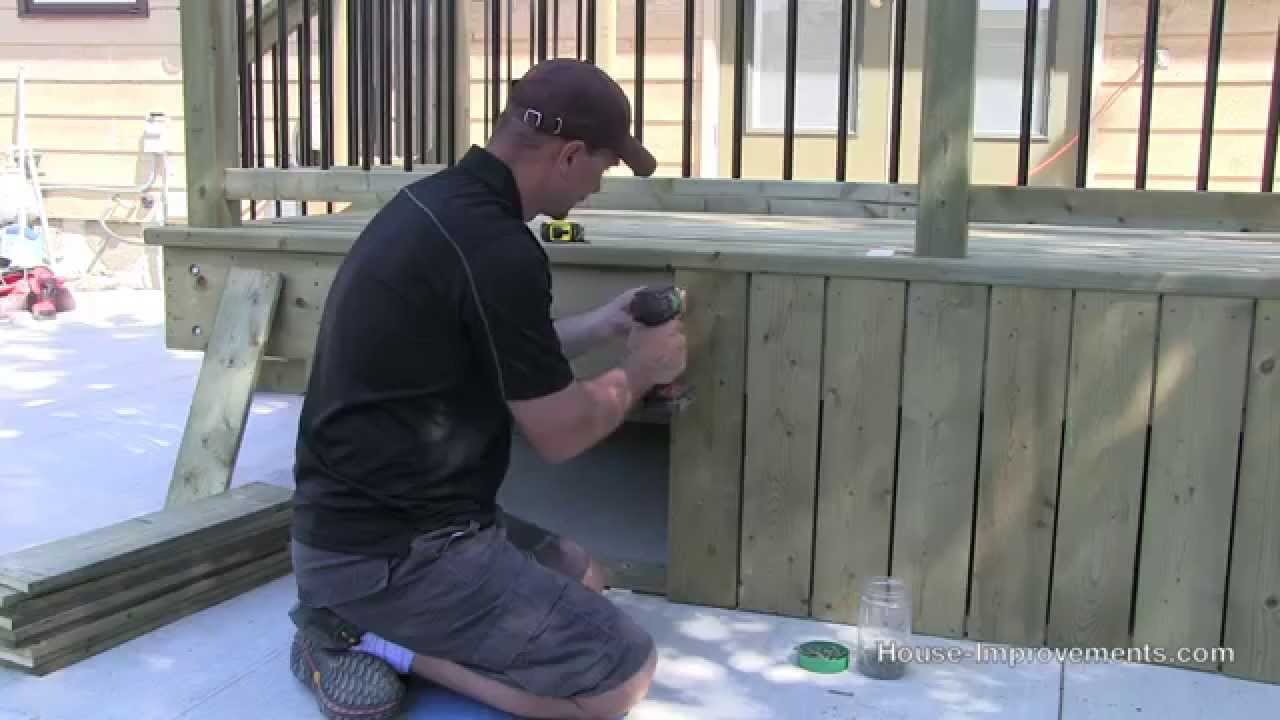 How To Build A Deck | #5 Skirting