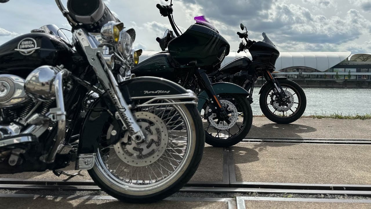 Spontane Ausfahrt mit den Bikes | Hamburg Harley Days | Mazo Vlogs