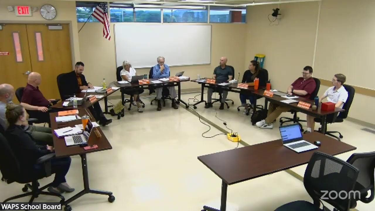 WAPS School Board  Meeting - 2025-06-05