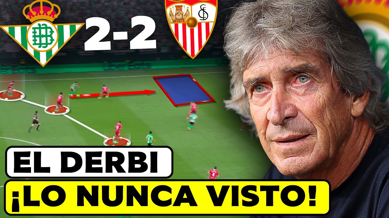 Investigu&eacute; la t&aacute;ctica del Derbi m&aacute;s caliente | Betis 2-2 Sevilla