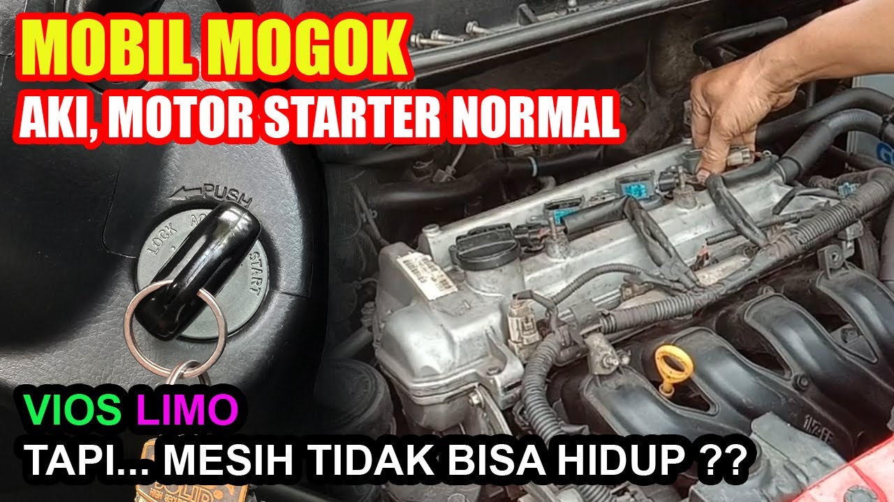 MOBIL MOGOK || Bisa Distarter... Tapi Selang Injector Tidak Keluar Bbm || Toyota Vios Limo