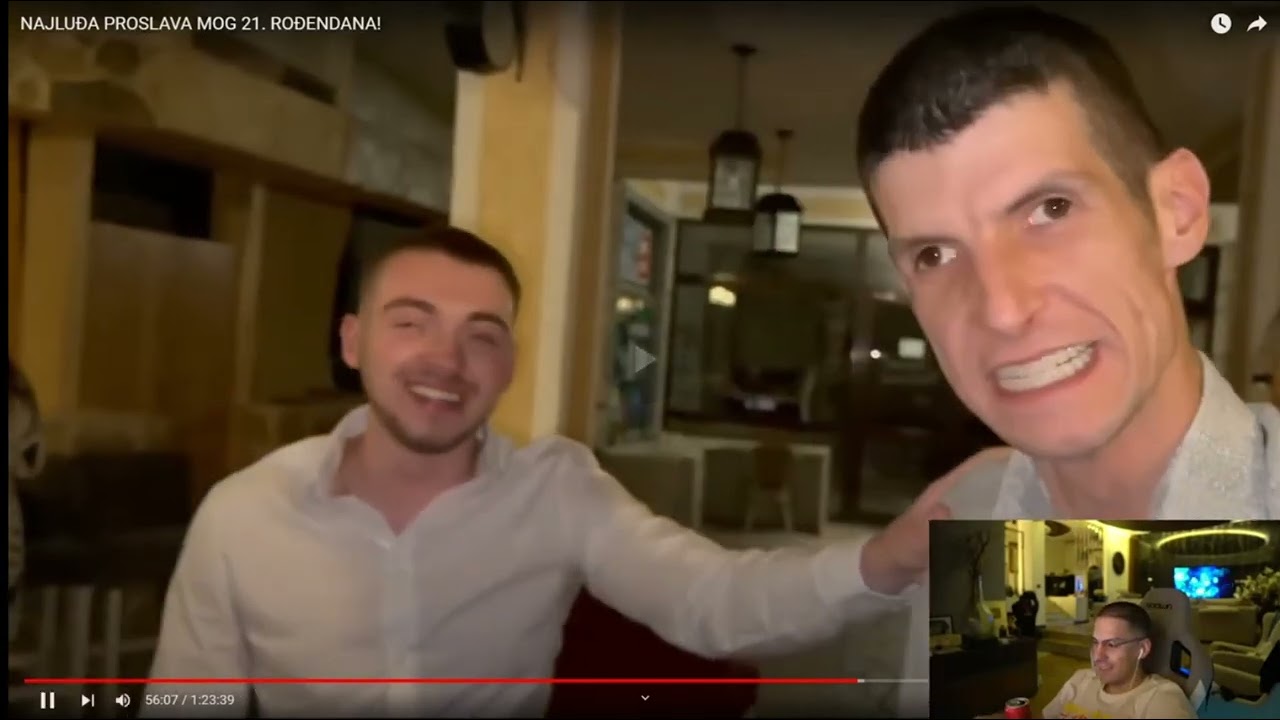 BAKA PRASE REAKCIJA NA TREĆI DIO KLIPA GOLDENITOVA NAJLUĐA PROSLAVA 21.ROĐENDANA!