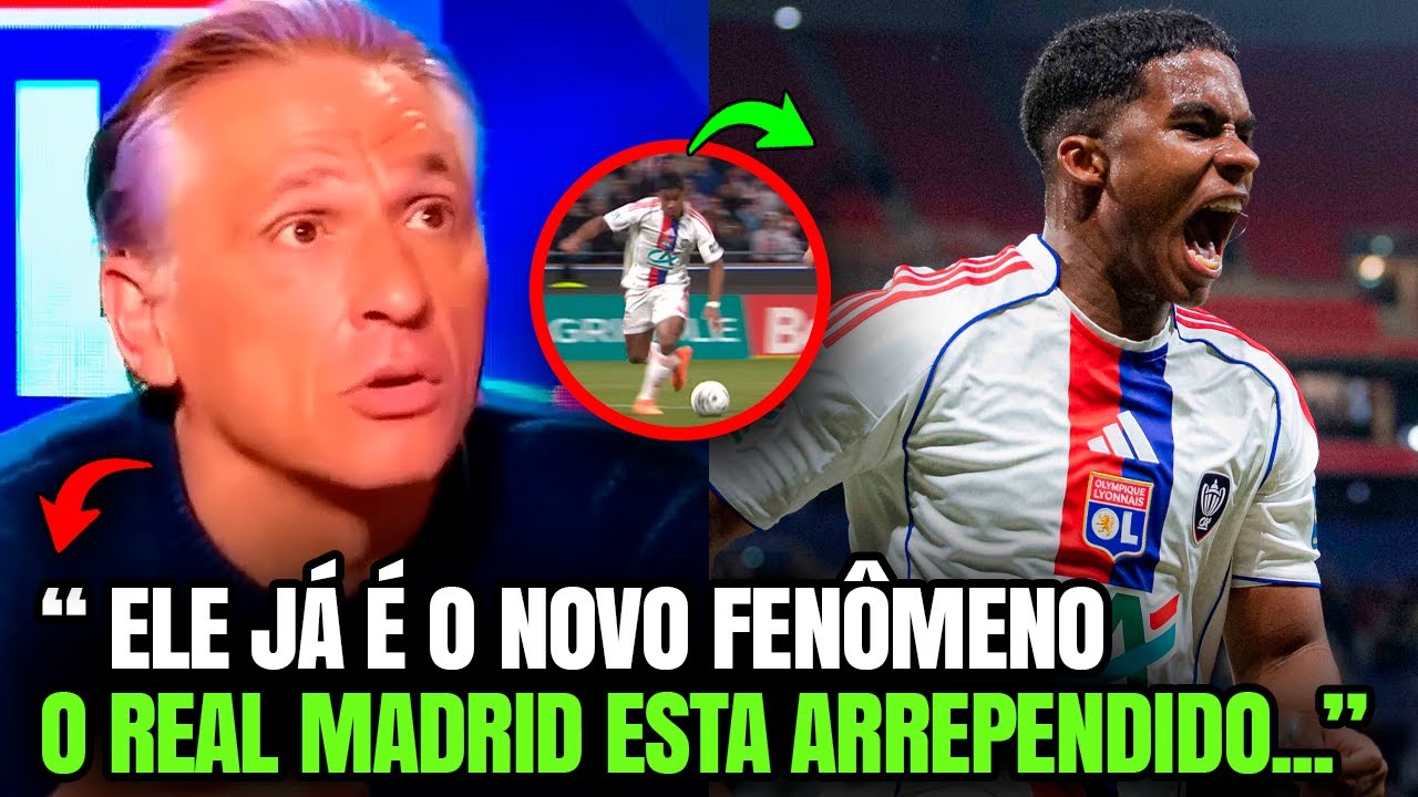 🔴NOSSA! IMPRENSA MUNDIAL SE RENDE AO SHOW DE ENDRICK E EXALTA ATUAÇÃO #realmadrid  #lyon