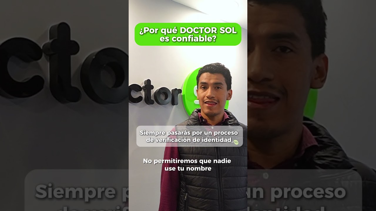 Doctor Sol es confiable 💚