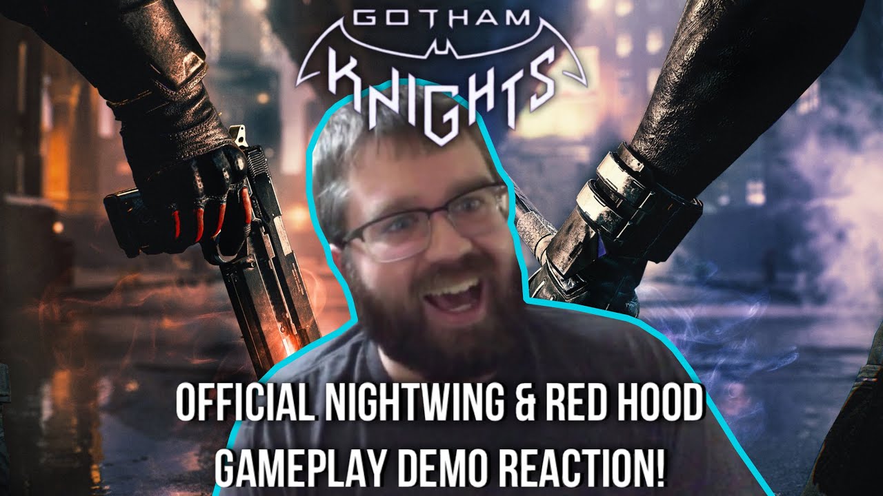 Gotham Knights - Official Nightwing and Red Hood Gameplay Demo REACTION!!!