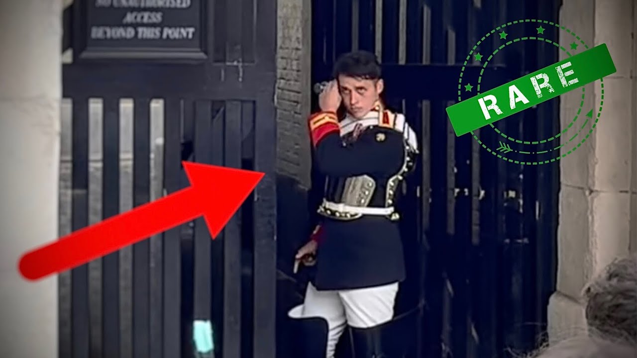 Off-Duty Guard's Surprise Appearance Caught on Camera!