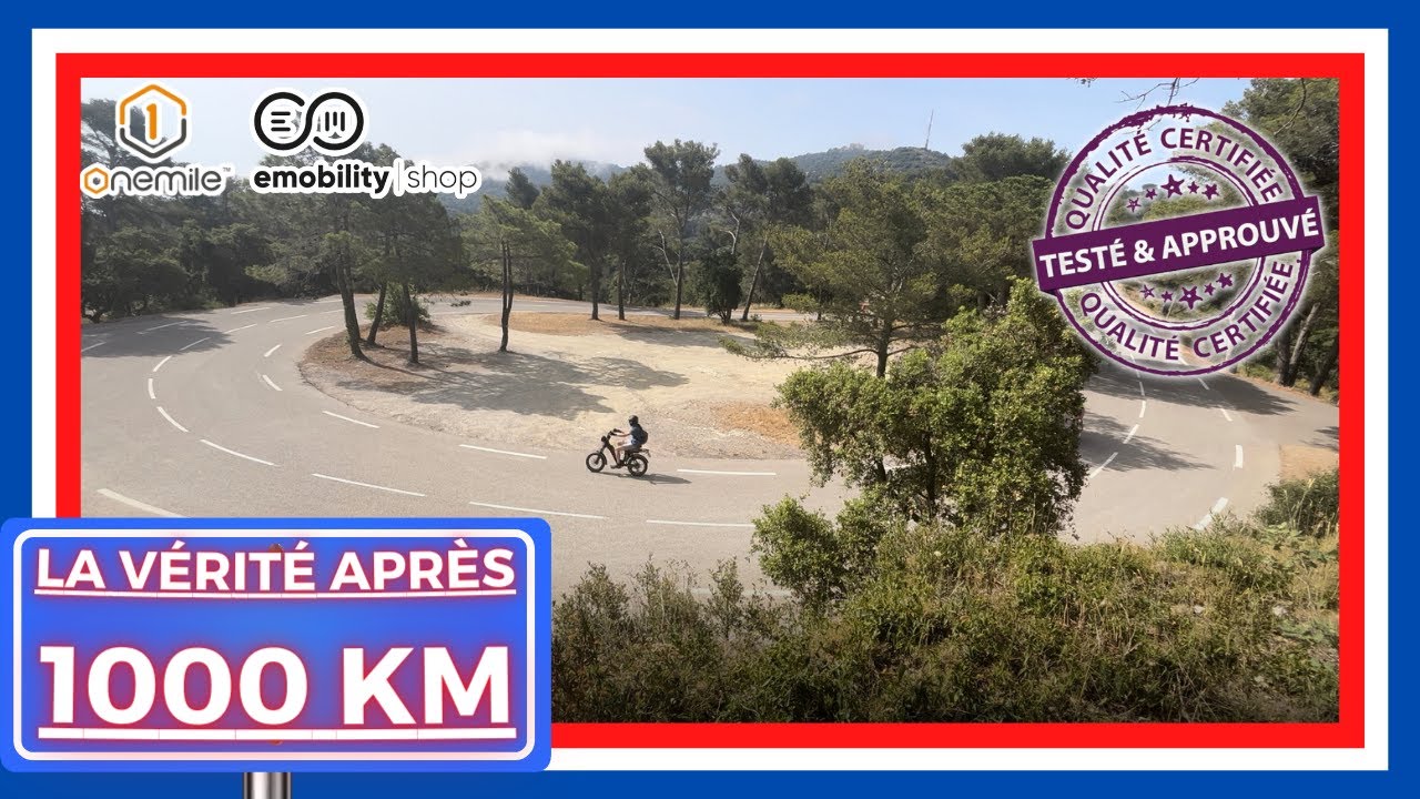 La V&Eacute;RIT&Eacute; apr&egrave;s 1000 Km - Onemile Scrambler V - Onemile Scrambler S - E bike