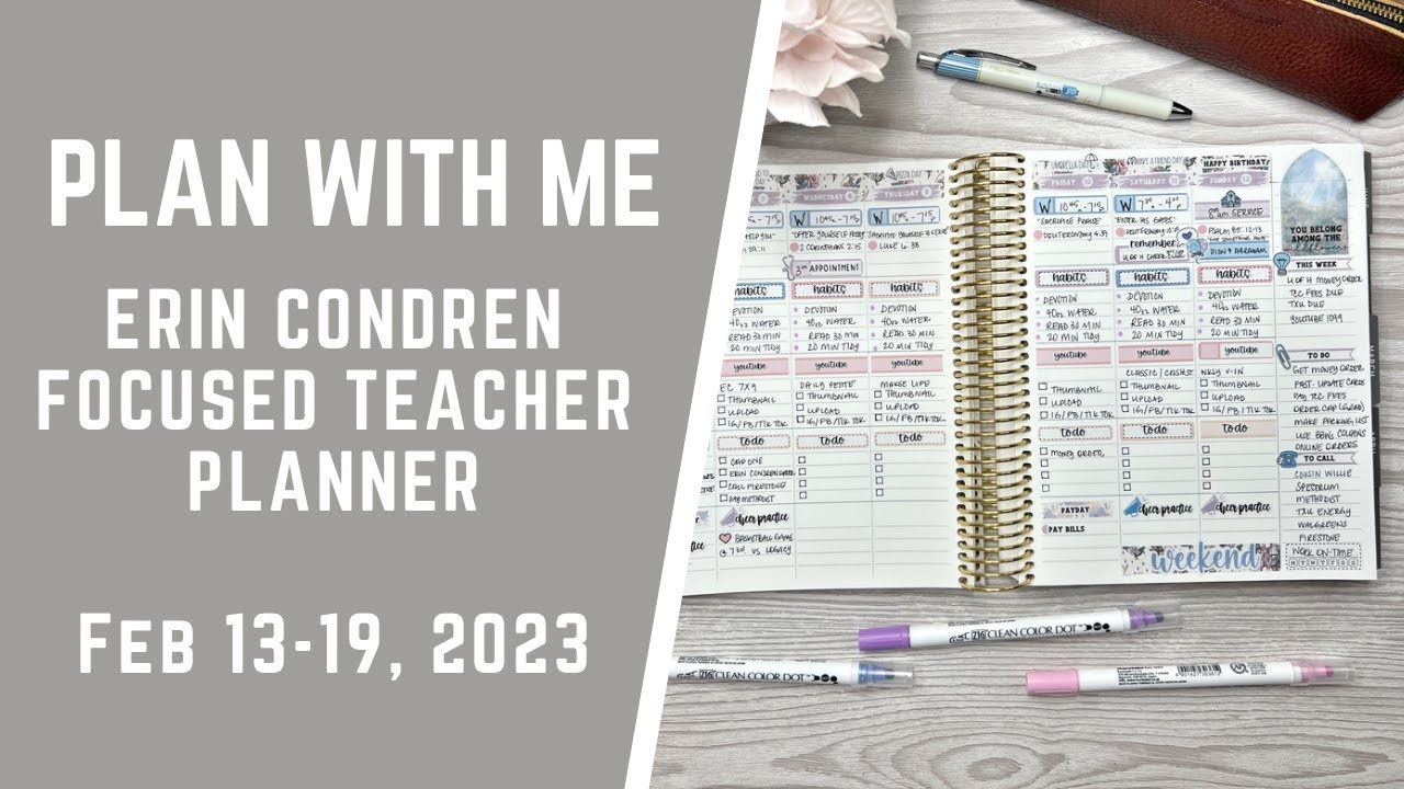 PLAN WITH ME | SARA MARIE JANUARY MYSTERY KIT | EC FOCUSED PLANNER | Rachelle's Plans