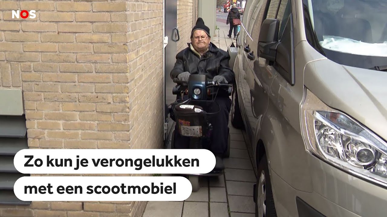 ONGELUKKEN: 'Scootmobielen zijn niet veilig genoeg'