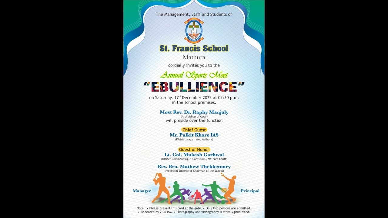 EBULLIENCE - Annual Sports Meet 2022-23  @st.francisschoolmathura6829