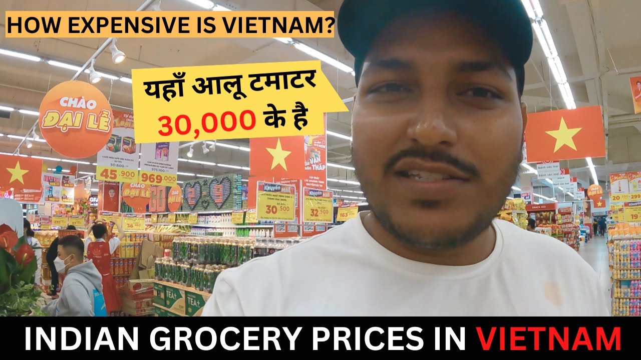 How Expensive is Vietnam 🇻🇳?  Grocery Shopping In Dalat| Budget Travel| 4K