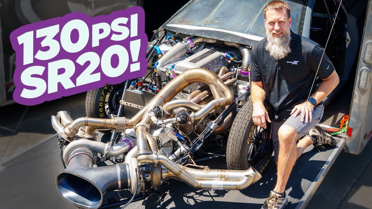 2300HP SR20 TRIPLE TURBOS on 130PSI OF BOOST! (The MOST POWERFUL SR Engine Ever)