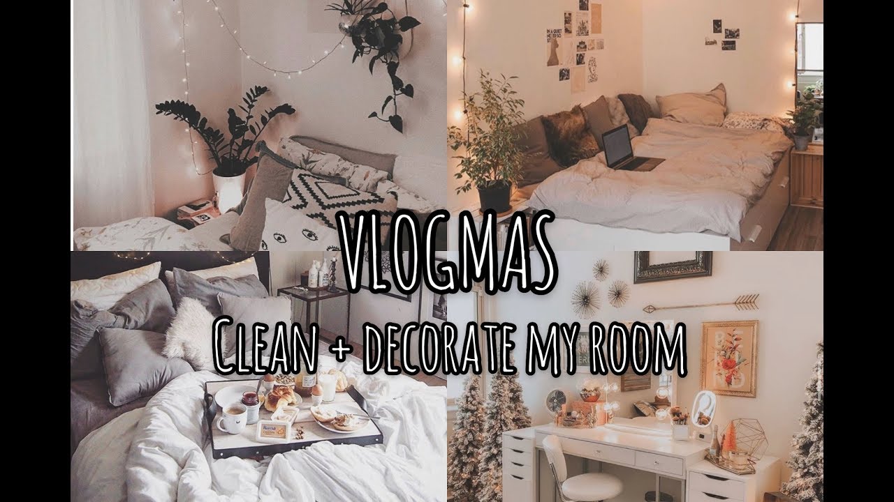 CLEAN MY ROOM FOR CHRITSMAS vlogmas || By hermoss