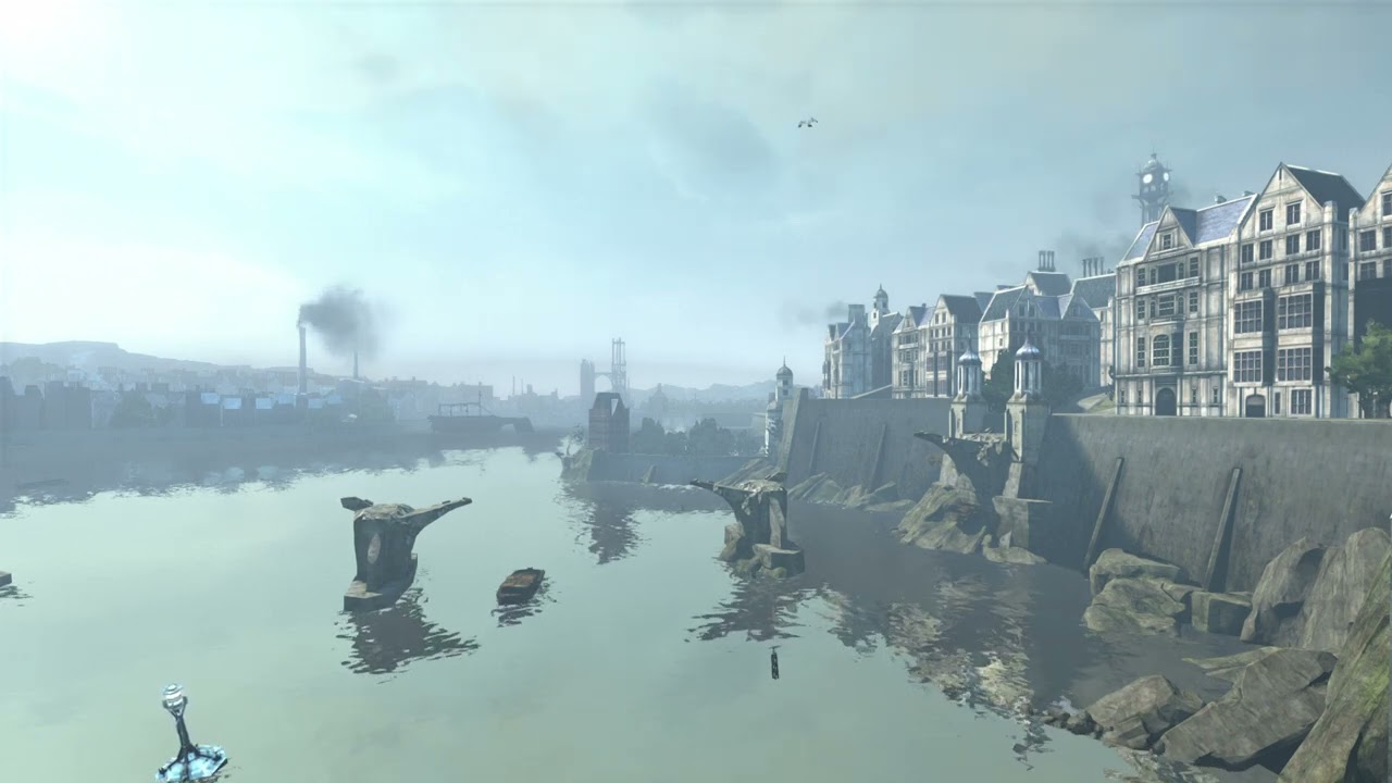 Dishonored Ambience | Seaside Serenity | Ambient Music for Work, Study & Sleep | ASMR | 1440p