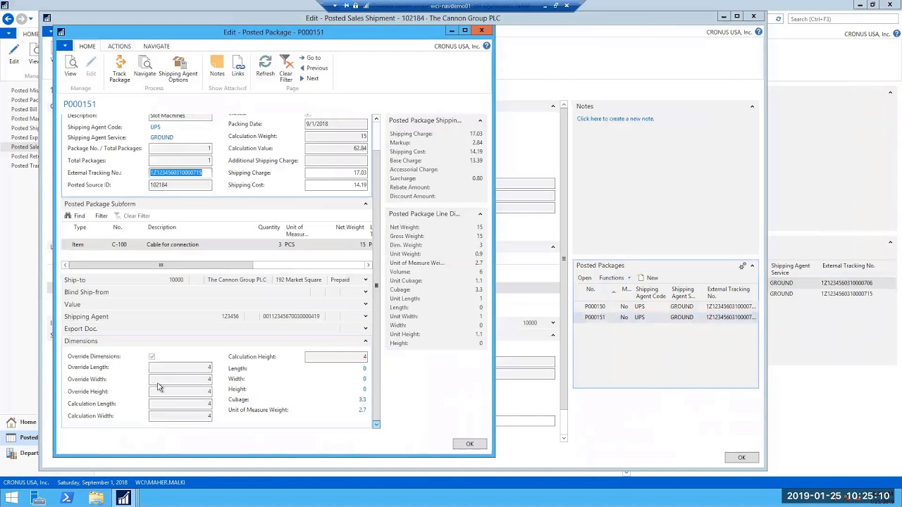 Lanham E-Ship and E-Receive in Dynamics NAV and D365 Business Central | Western Computer