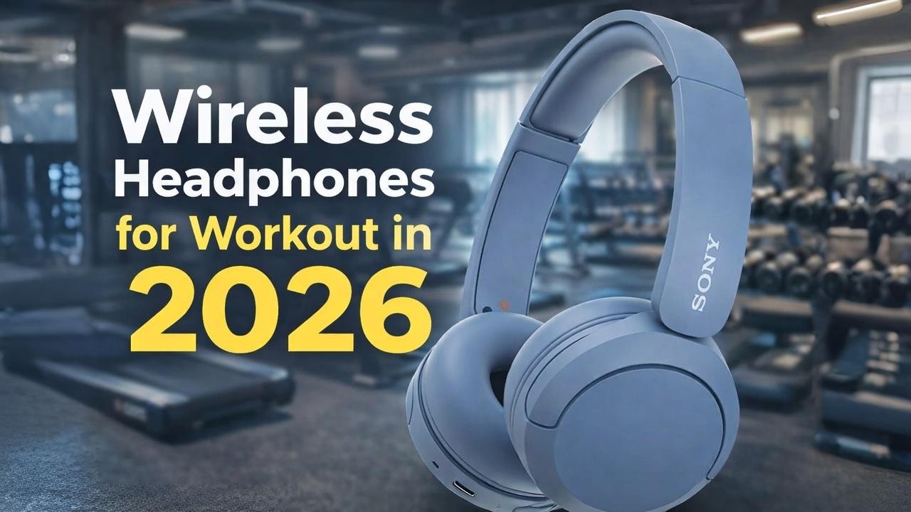 Top 5 Best Wireless Headphones for Workout in 2026 🏋️🔥 | Sweatproof & Secure Fit