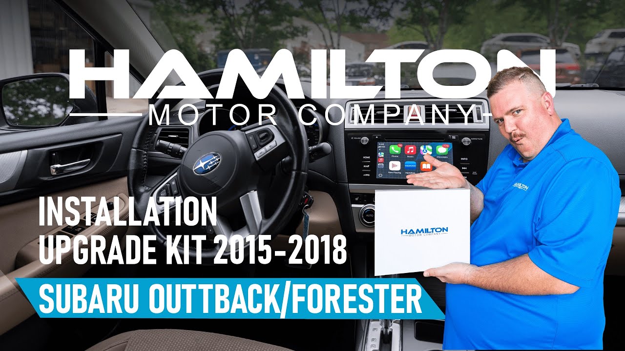 2015-2017 Subaru Outback Upgrade Kit | CarPlay & Android Auto Installation Guide