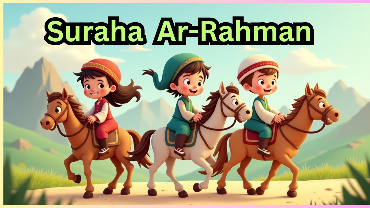 Ar-Rahman | Surah RAHMAN| Quran with beautiful Female  voice#surahrahman  #quran  #quranforkids .