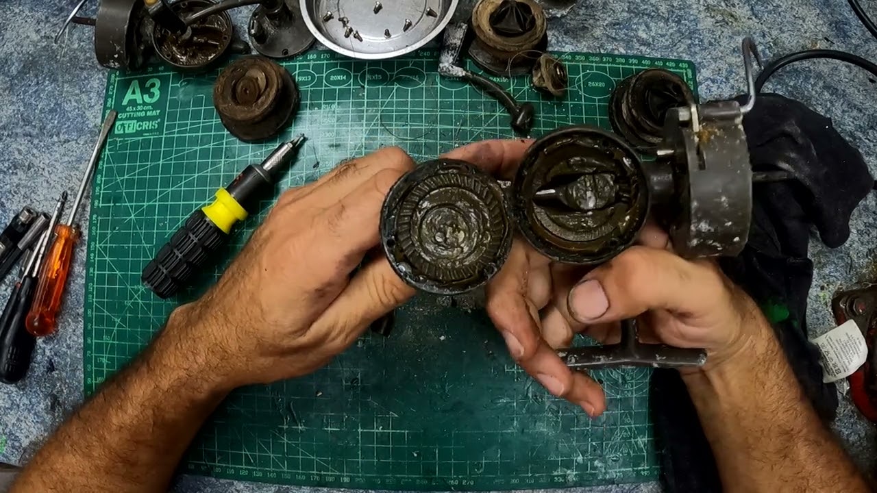 CARRETE O REEL DE PESCA SAGARRA MOD 51 LIMPIEZA Y MANTENIMIENTO