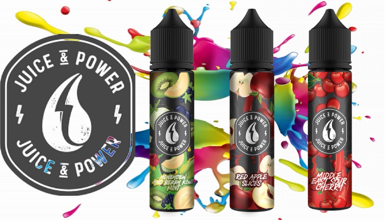 Three Flavours From Juice 'N' Power.