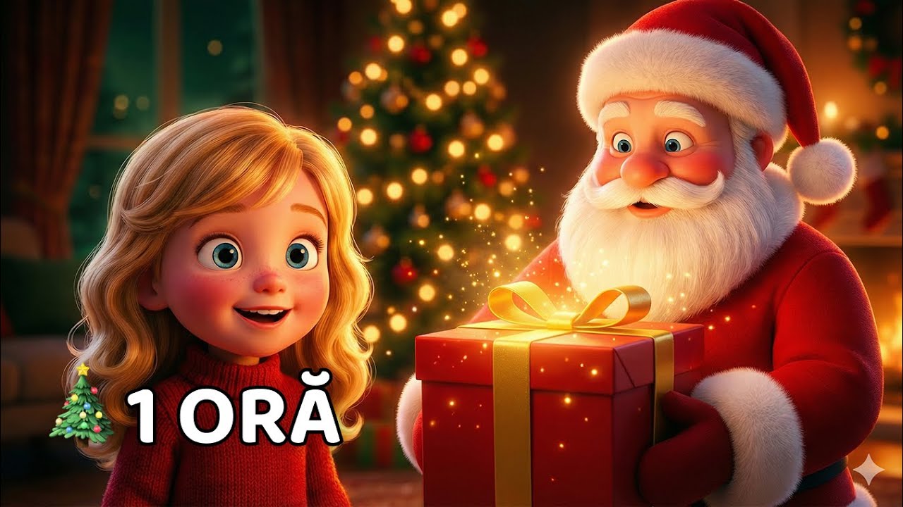 🎄 Colaj 1 Oră – Cântece de Crăciun pentru Copii ❄️ Cele Mai Frumoase Colinde 3D | Happy Kids România
