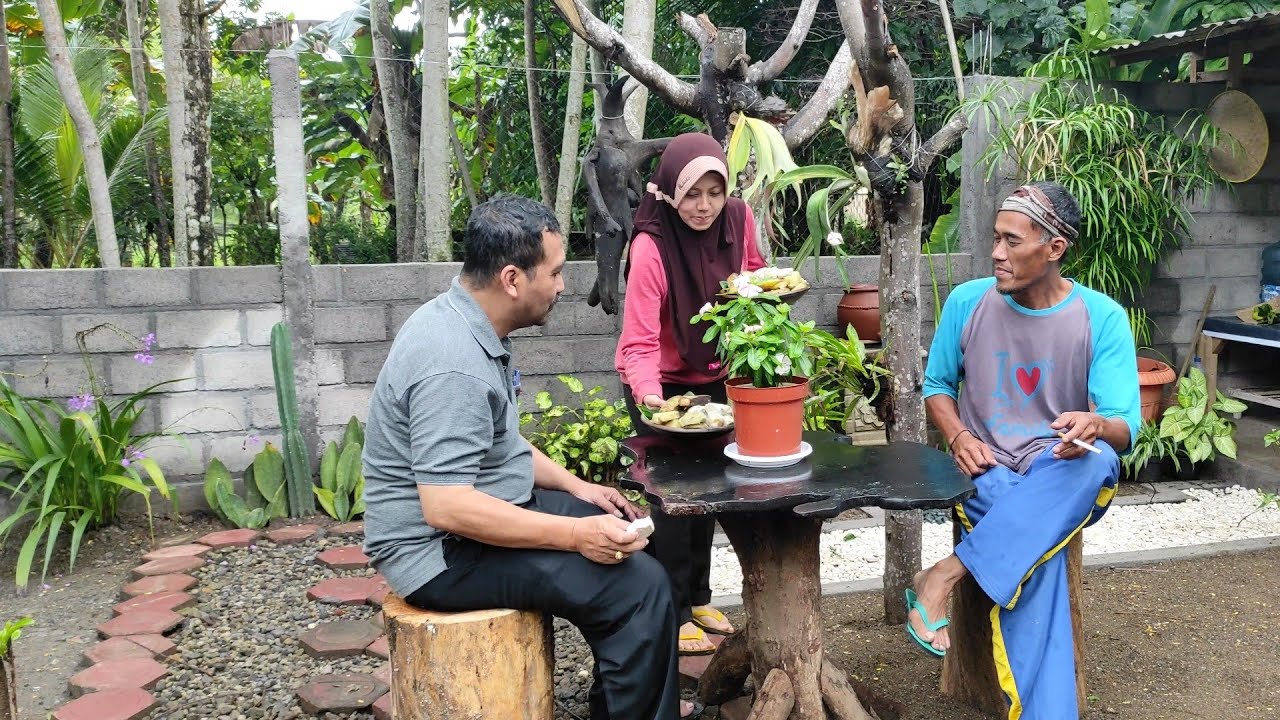 Pembuatan Dapur Terbuka Ala Pedesaan // Membuat Kripik Pisang