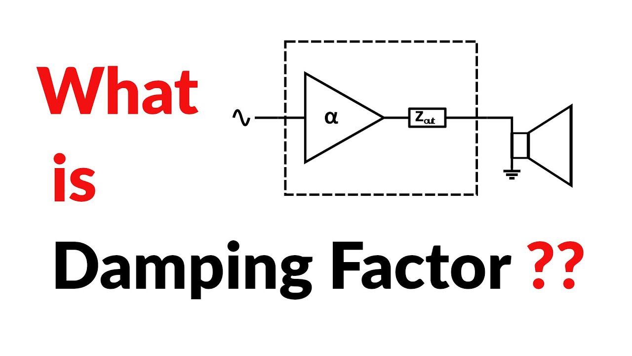 Damping factor of guitar amps: Can you hear it?