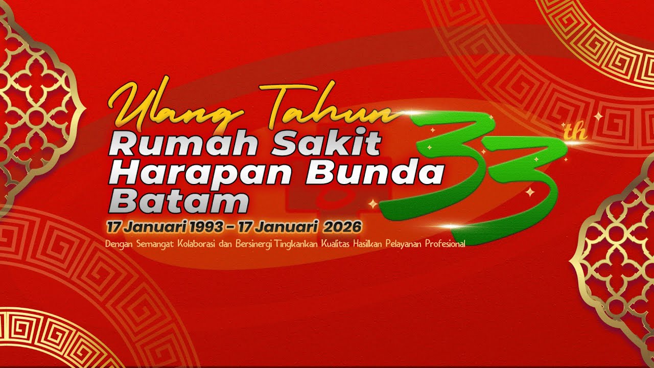 🔴 HUT Rumah Sakit Harapan Bunda Batam ke 33 Tahun