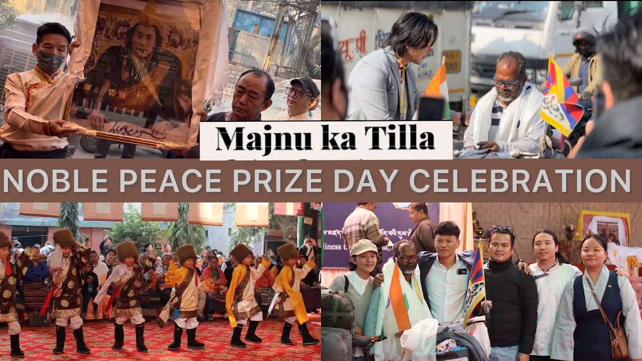 Celebrating #Nobel peace prize ,and welcoming #Sandesh Mishra