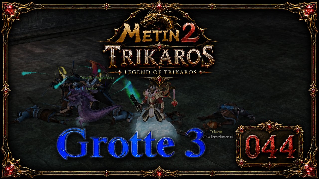 Metin2 DE RUBY/Chimera: Mysteriöser Dungeon / Grotte 3 als Krieger!