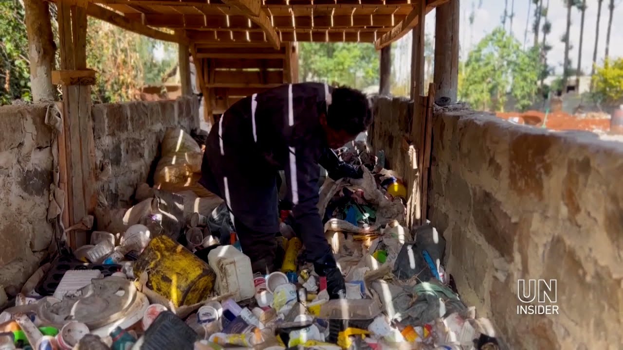 Kenyan man is turning Trash into Fuel
