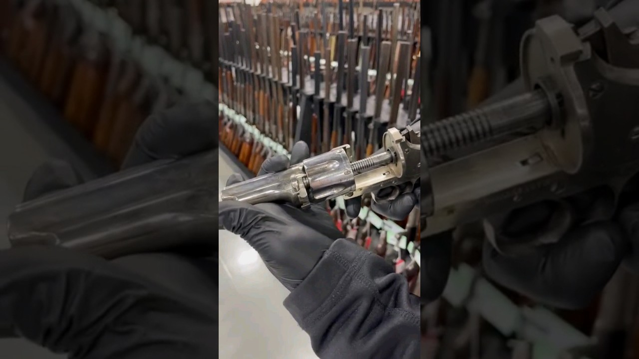 The 1880s most versatile revolver?? Merwin Hulbert makes their case! #shorts #revolver #guns