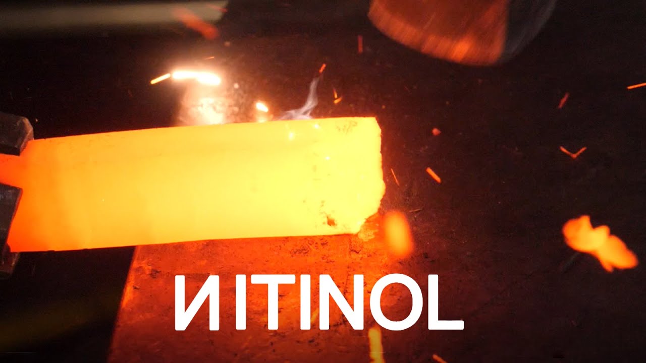 Making A Nitinol Knife. Part 1: Forging Nitinol