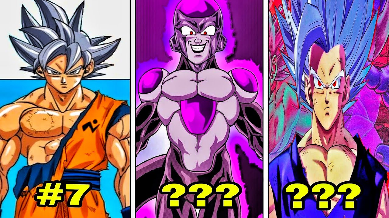 Ranking the Strongest Dragon Ball Characters 