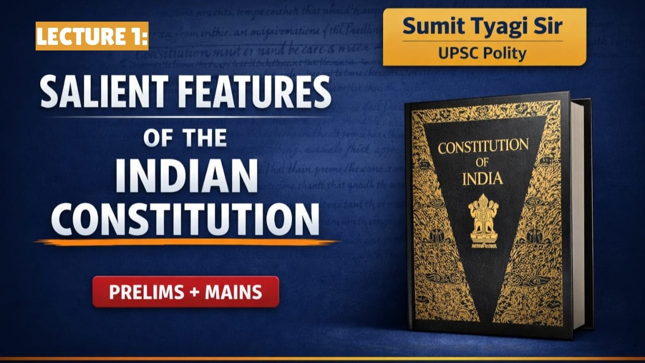 Indian Constitution — Complete Introduction to Constitution (Lecture 1) | earthniti | #upsc2026