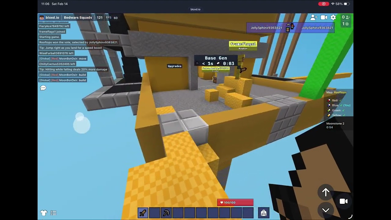 Winning with lots of kill in Bloxd.io!